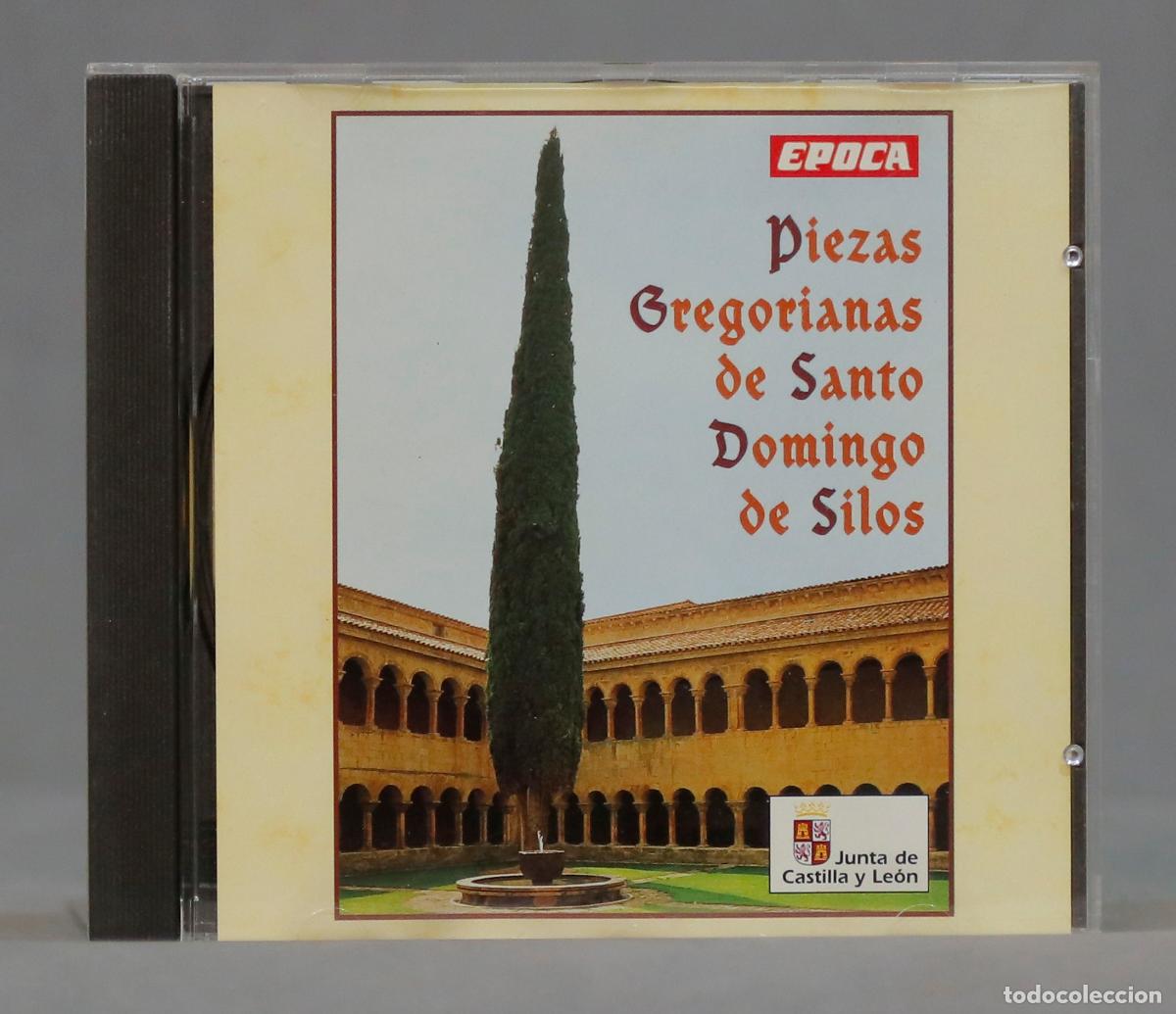 CDs de m&uacute;sica: CD. Piezas Gregorianas De Santo Domingo De Silos - Foto 1