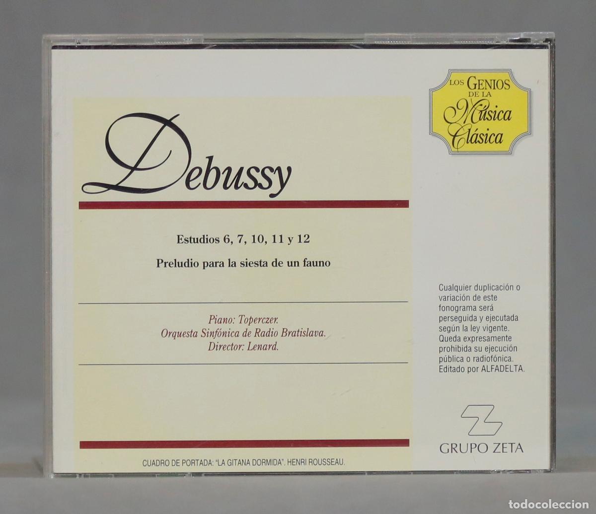 CDs de m&uacute;sica: CD. DEBUSSY. LENARD - Foto 2