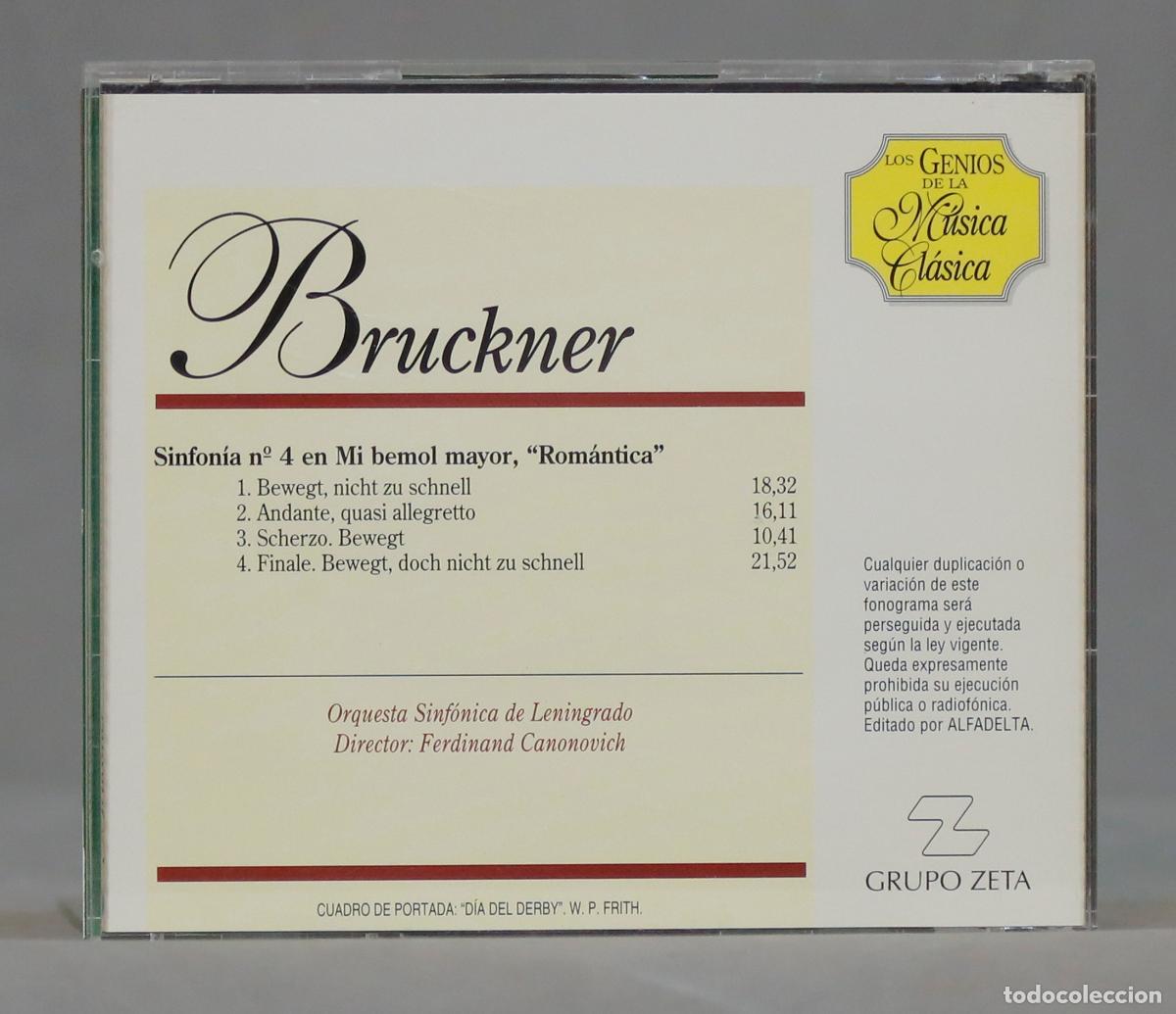 CDs de m&uacute;sica: CD. BRUCKNER - Foto 2