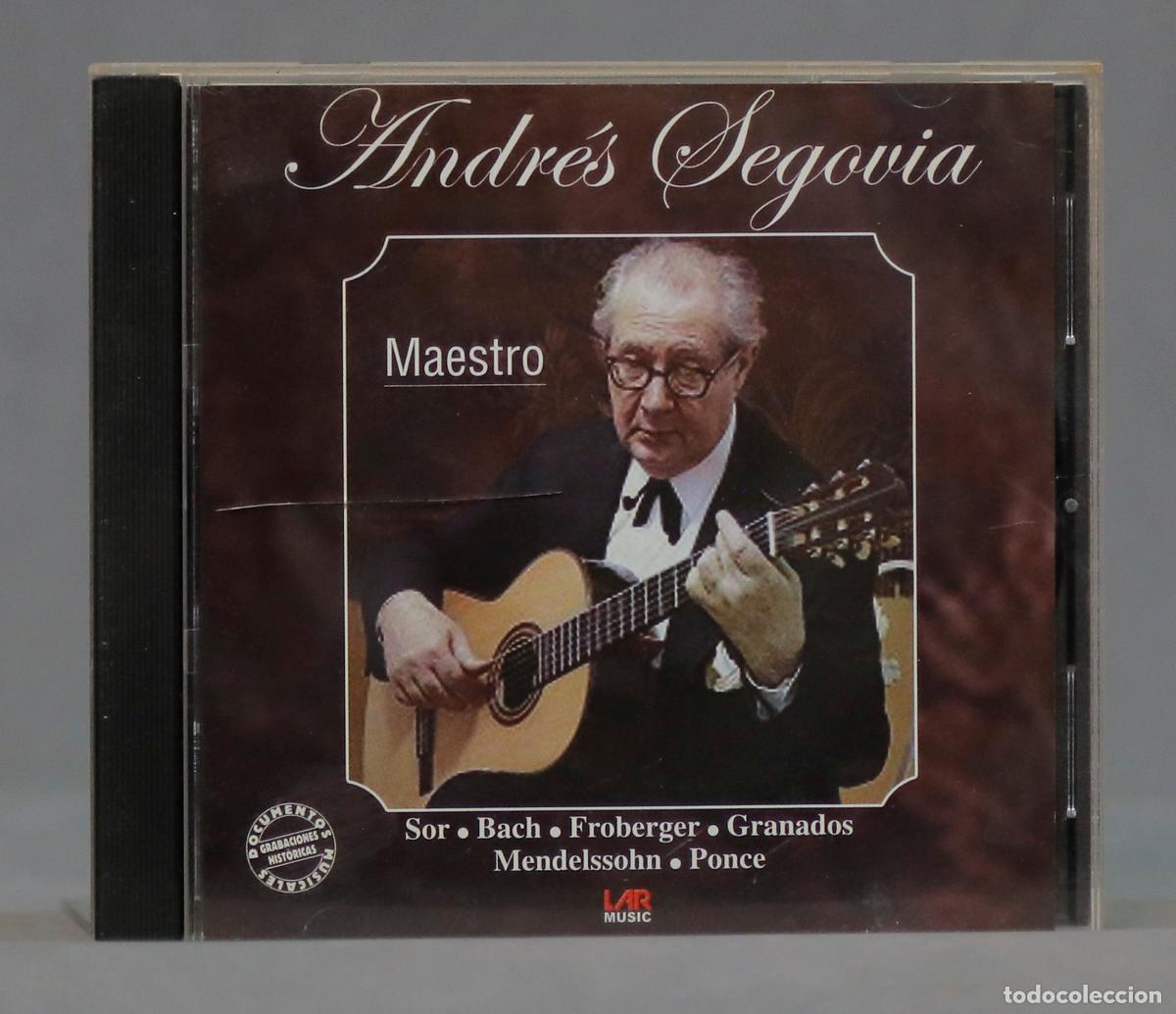 CDs de m&uacute;sica: CD. ANDRES SEGOVIA. MAESTRO - Foto 1