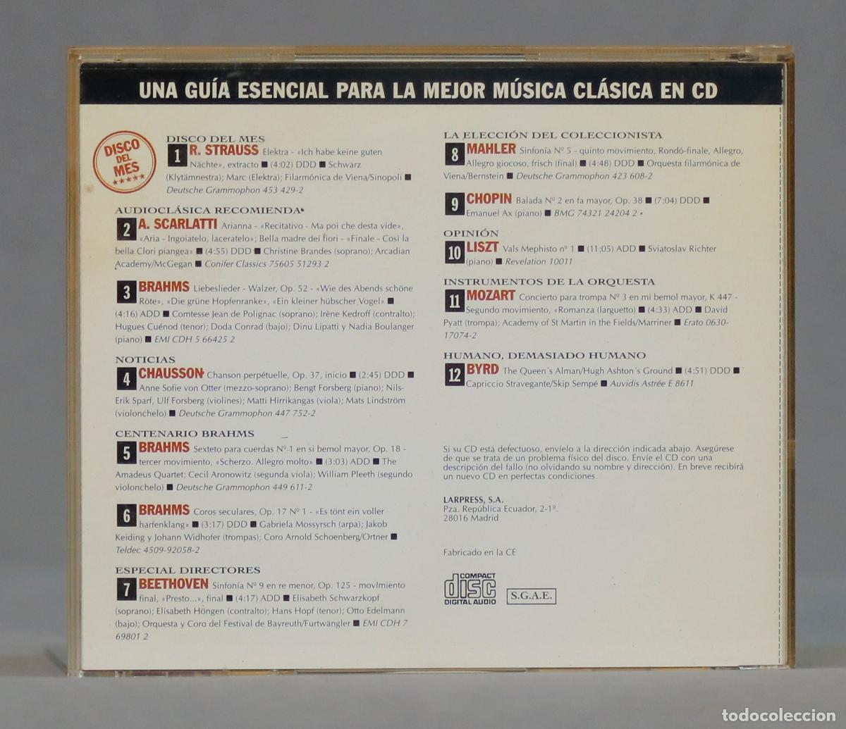 CDs de m&uacute;sica: CD. GRANDES DIRECTORES - Foto 2