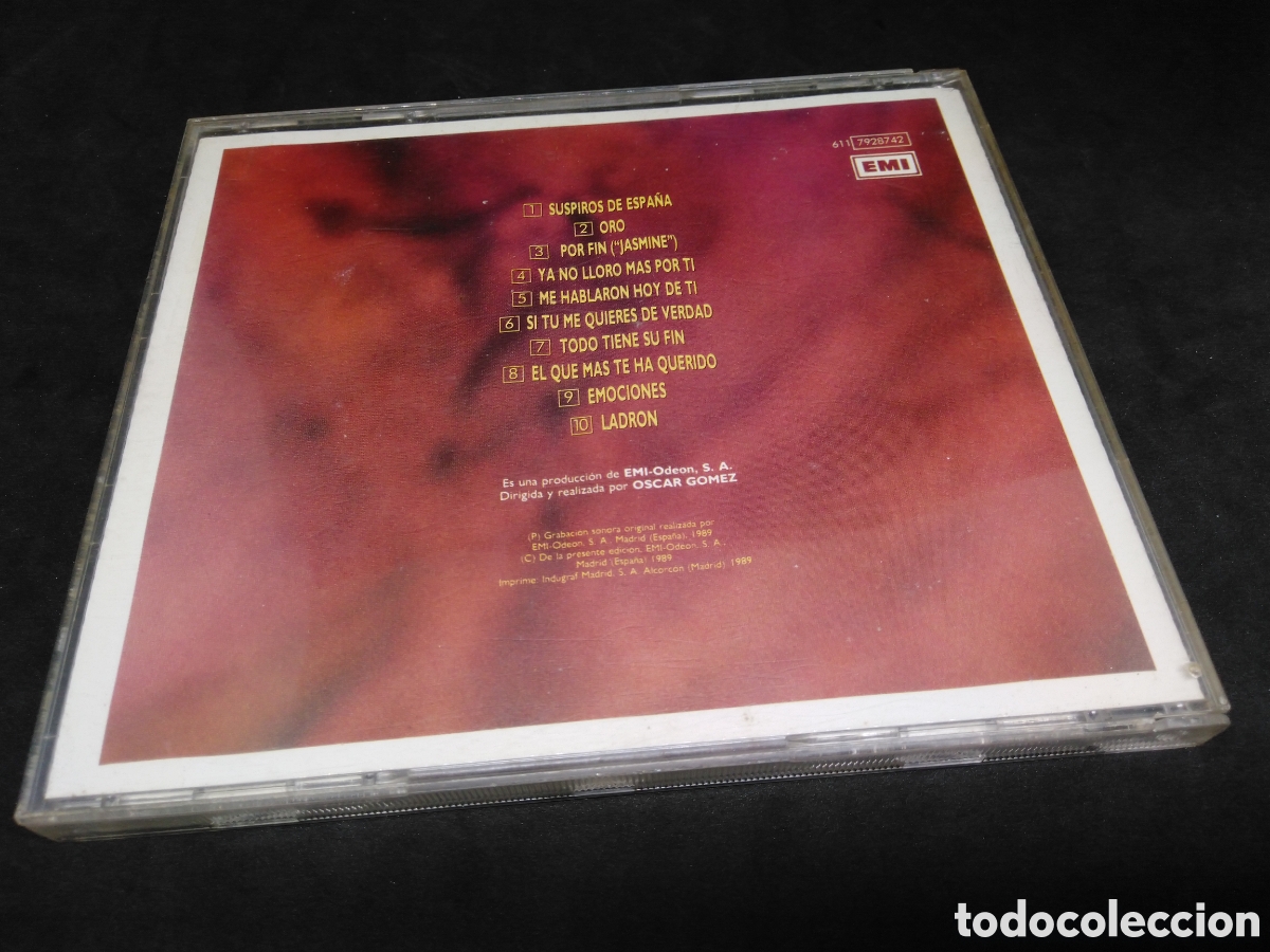 CDs de m&uacute;sica: DYANGO - SUSPIROS - CD - DISCO VERIFICADO - 1989 - Foto 2