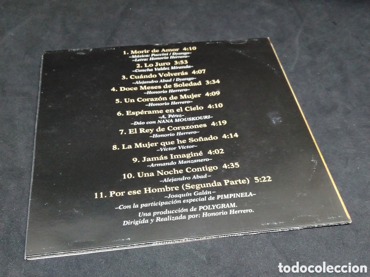 CDs de m&uacute;sica: DYANGO - MORIR DE AMOR - CD - 1993 - DISCO VERIFICADO - Foto 4