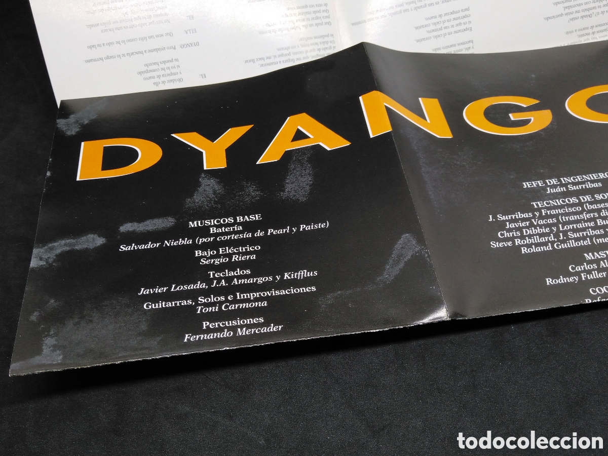 CDs de m&uacute;sica: DYANGO - MORIR DE AMOR - CD - 1993 - DISCO VERIFICADO - Foto 7