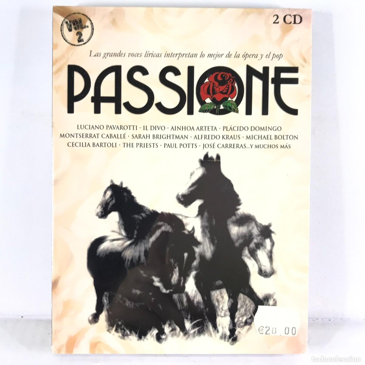 CDs de m&uacute;sica: Various ● Passione Vol. 2 ● 2 x CD, Compilation, Digibook - Foto 1