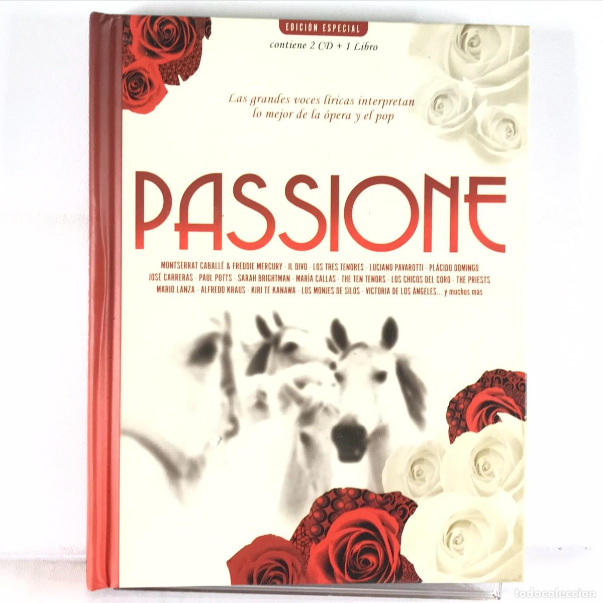 CDs de m&uacute;sica: Various ● Passione ● 2 x CD, Compilation, Digibook - Foto 1