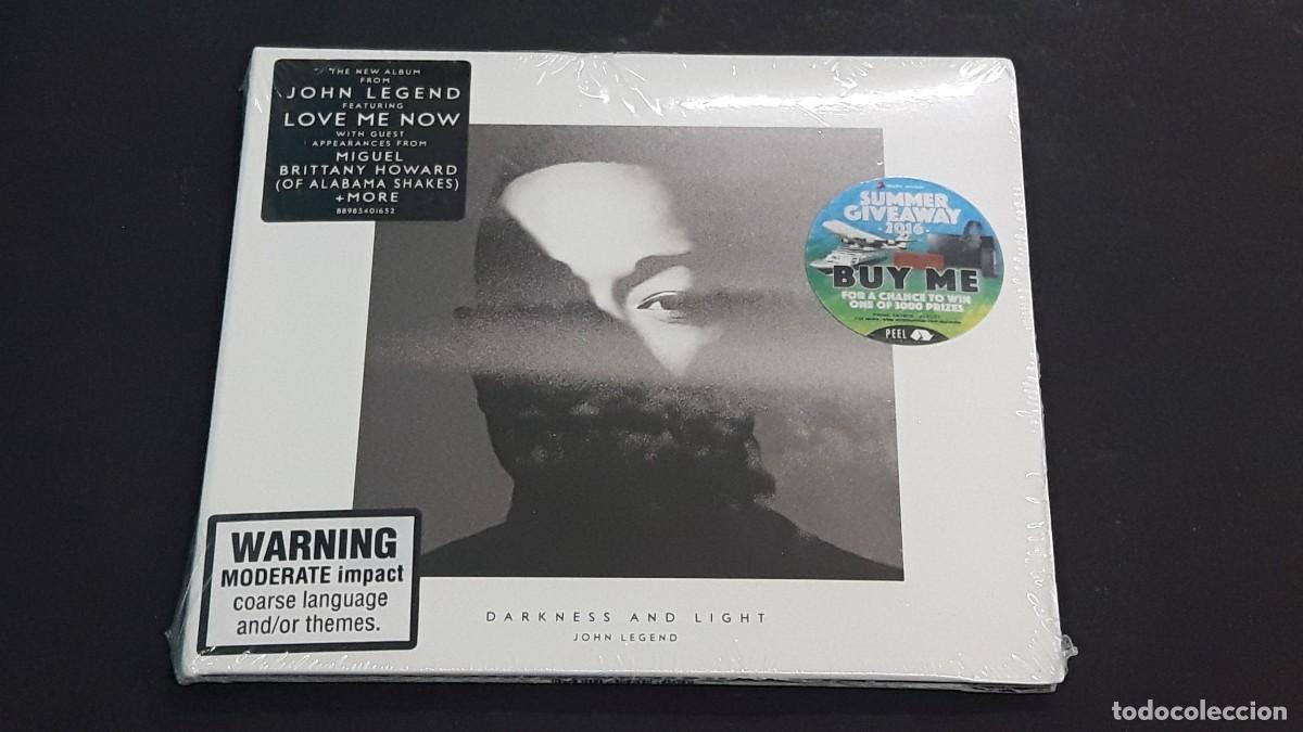 CDs de m&uacute;sica: CD JOHN LEGEND - DARKNESS AND LIGHY - 2016 - Foto 1