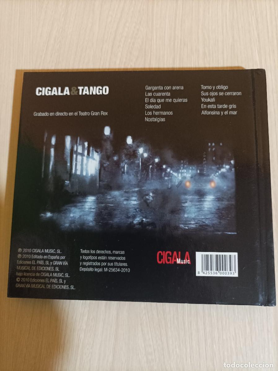CDs de m&uacute;sica: Cigala y tango. CD + libreto. Nuevo - Foto 2