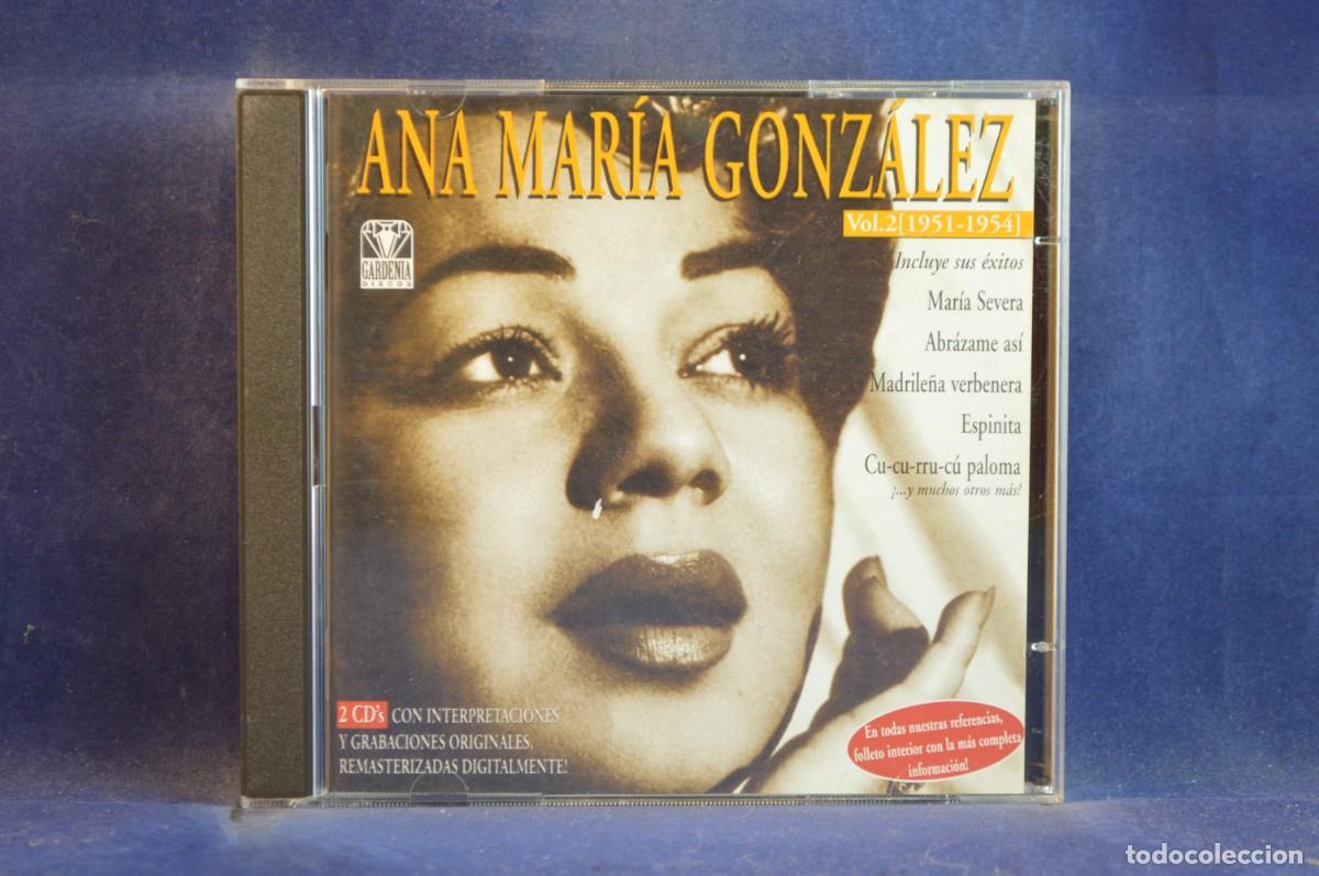 CDs de m&uacute;sica: ANA MAR&Iacute;A GONZ&Aacute;LEZ - VOL. 2 - 2 CD - Foto 1