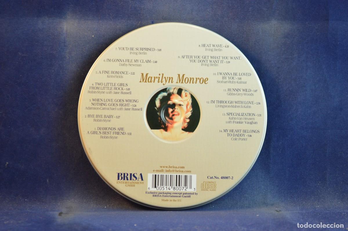 CDs de m&uacute;sica: MARILYN MONROE - MARILYN MONROE - CD - Foto 2