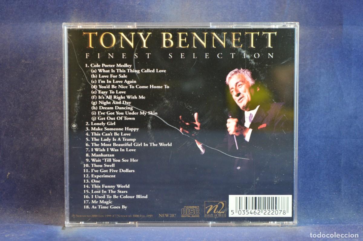 CDs de m&uacute;sica: TONY BENNETT - FINEST SELECTION - CD - Foto 2