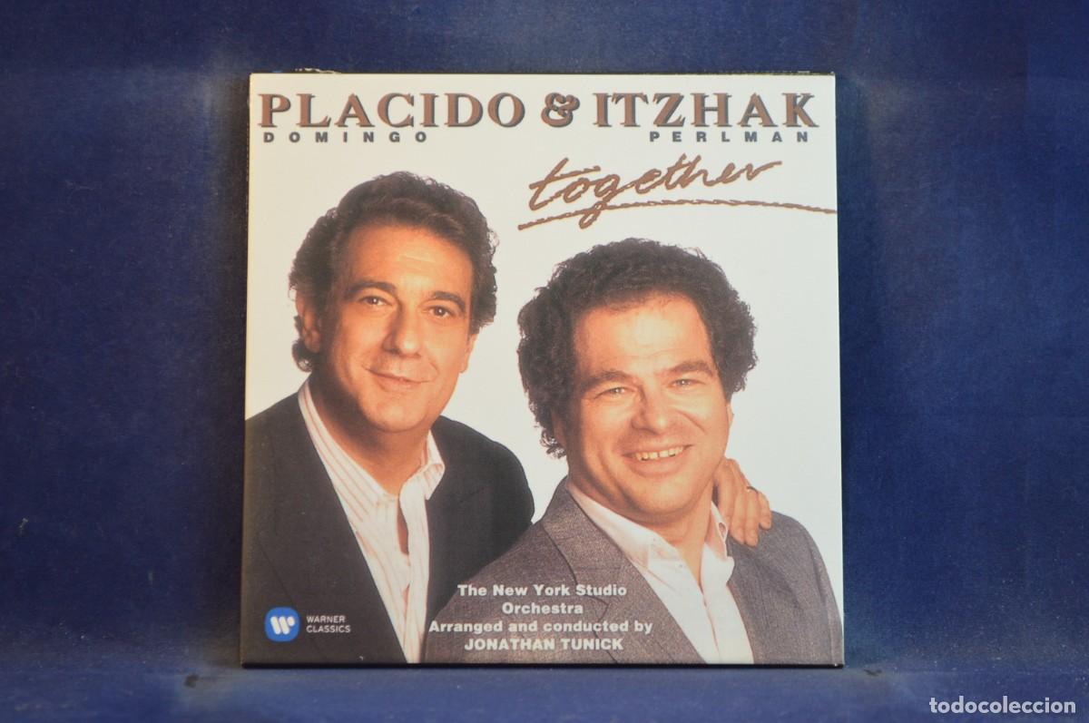 CDs de m&uacute;sica: PLACIDO DOMINGO, ITZHAK PERLMAN - PLACIDO & ITZHAK TOGETHER - CD - Foto 1