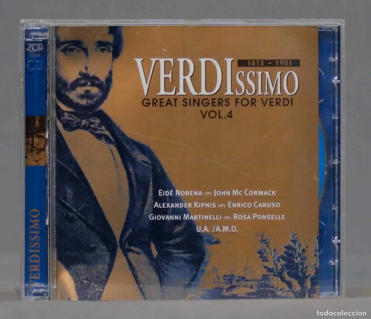 CDs de m&uacute;sica: CD. Verdissimo - Great Singers for Verdi Vol.4