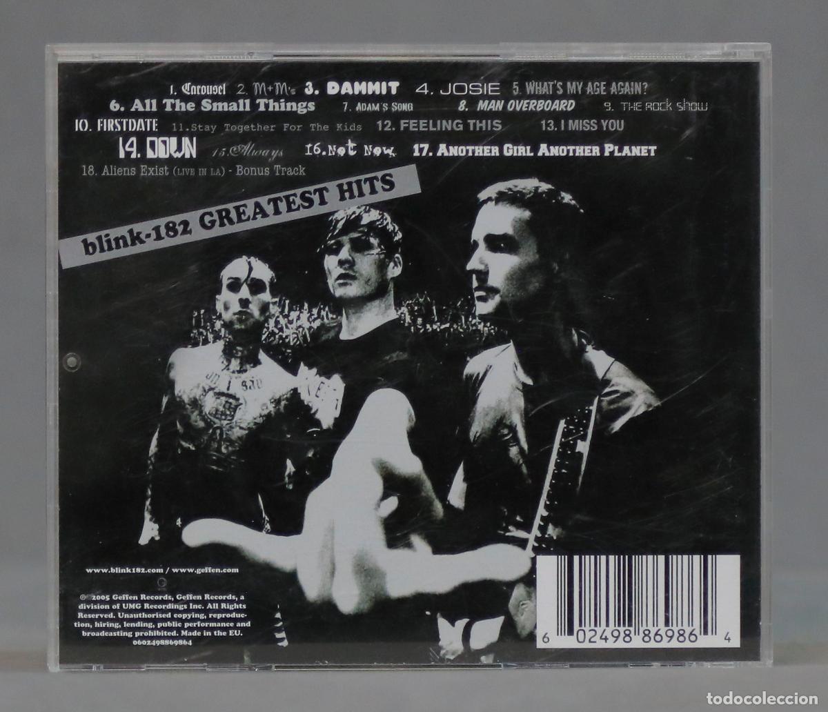 CDs de m&uacute;sica: CD. Blink-182 &ndash; Greatest Hits - Foto 2