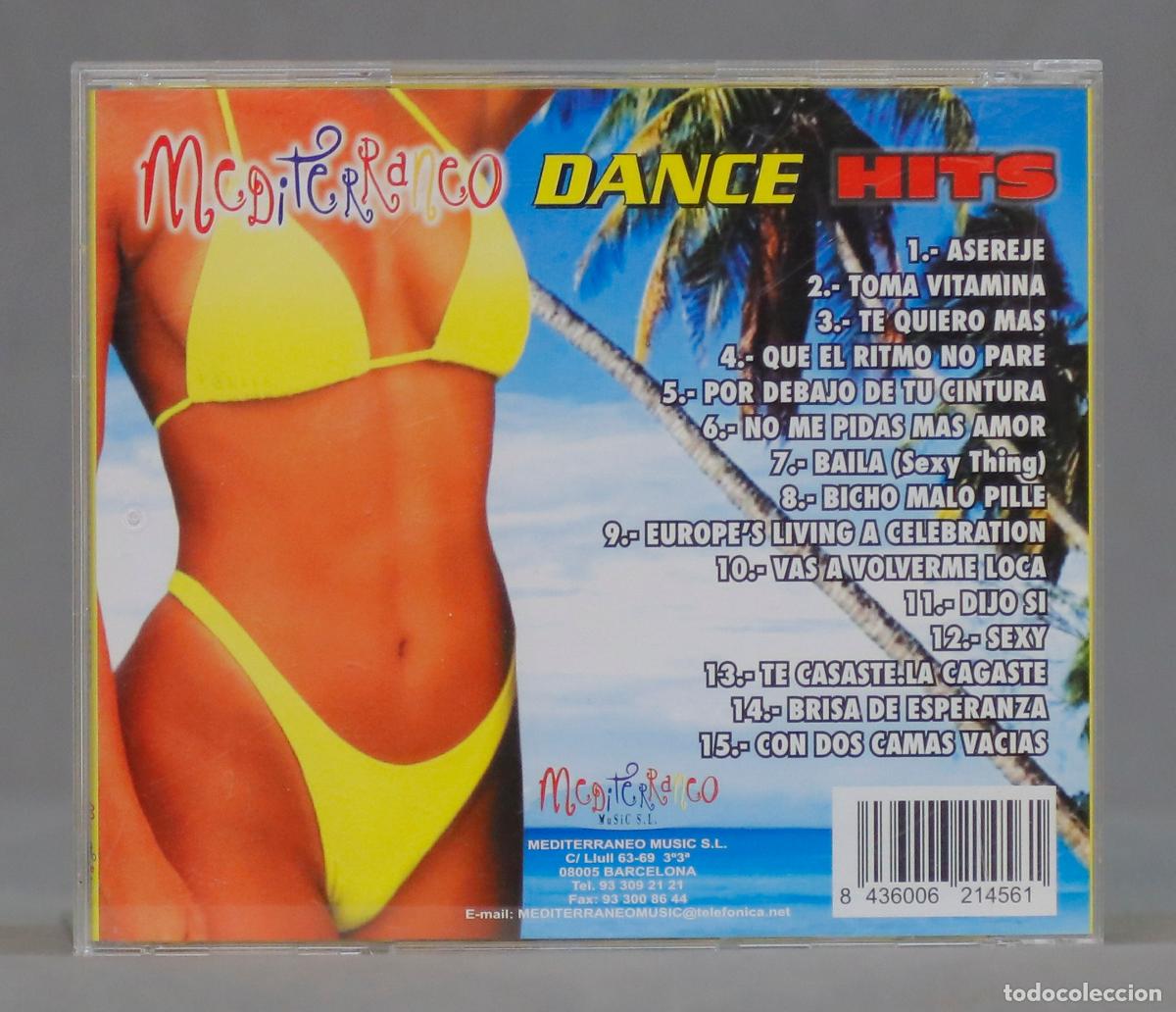 CDs de m&uacute;sica: CD. MEDITERRANEO DANCE HITS - Foto 2