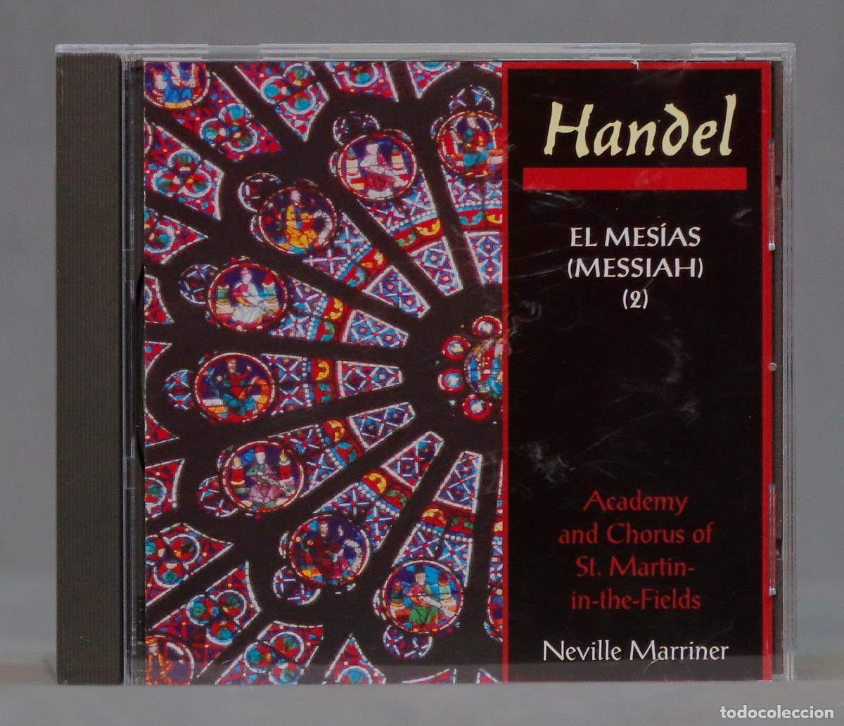 CDs de m&uacute;sica: 2 CD. EL MESIAS. HANDEL - Foto 3