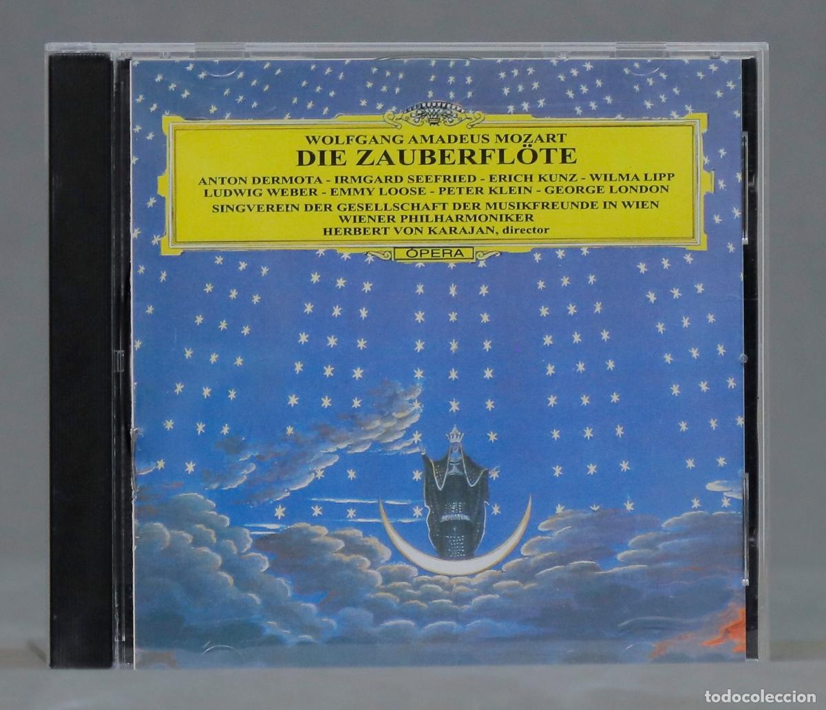 CDs de m&uacute;sica: CD.DIE ZAUBERFLOTE. MOZART