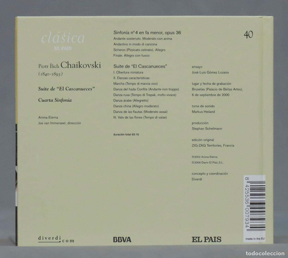 CDs de m&uacute;sica: CD. CHAIKOVSKI. SUITE DE CASCANUECES - Foto 2