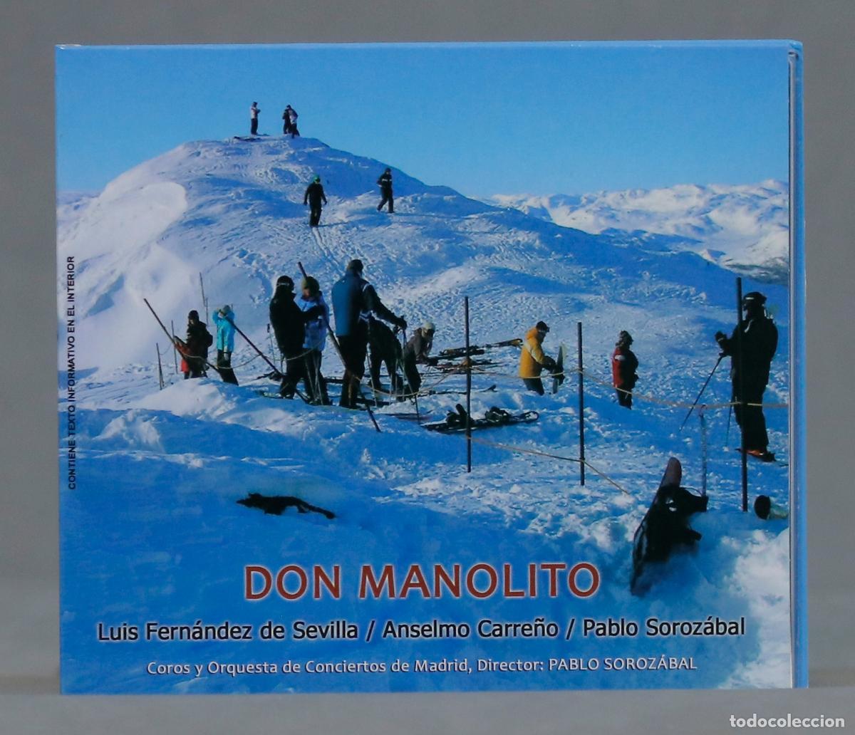 CDs de m&uacute;sica: CD. DON MANOLITO. SOROZABAL - Foto 1