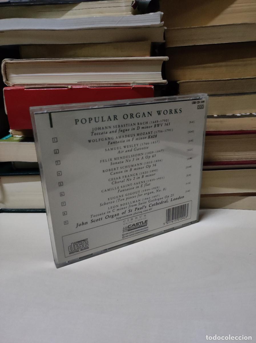 CDs de m&uacute;sica: John Scott &ndash; Popular Organ Works - Foto 2