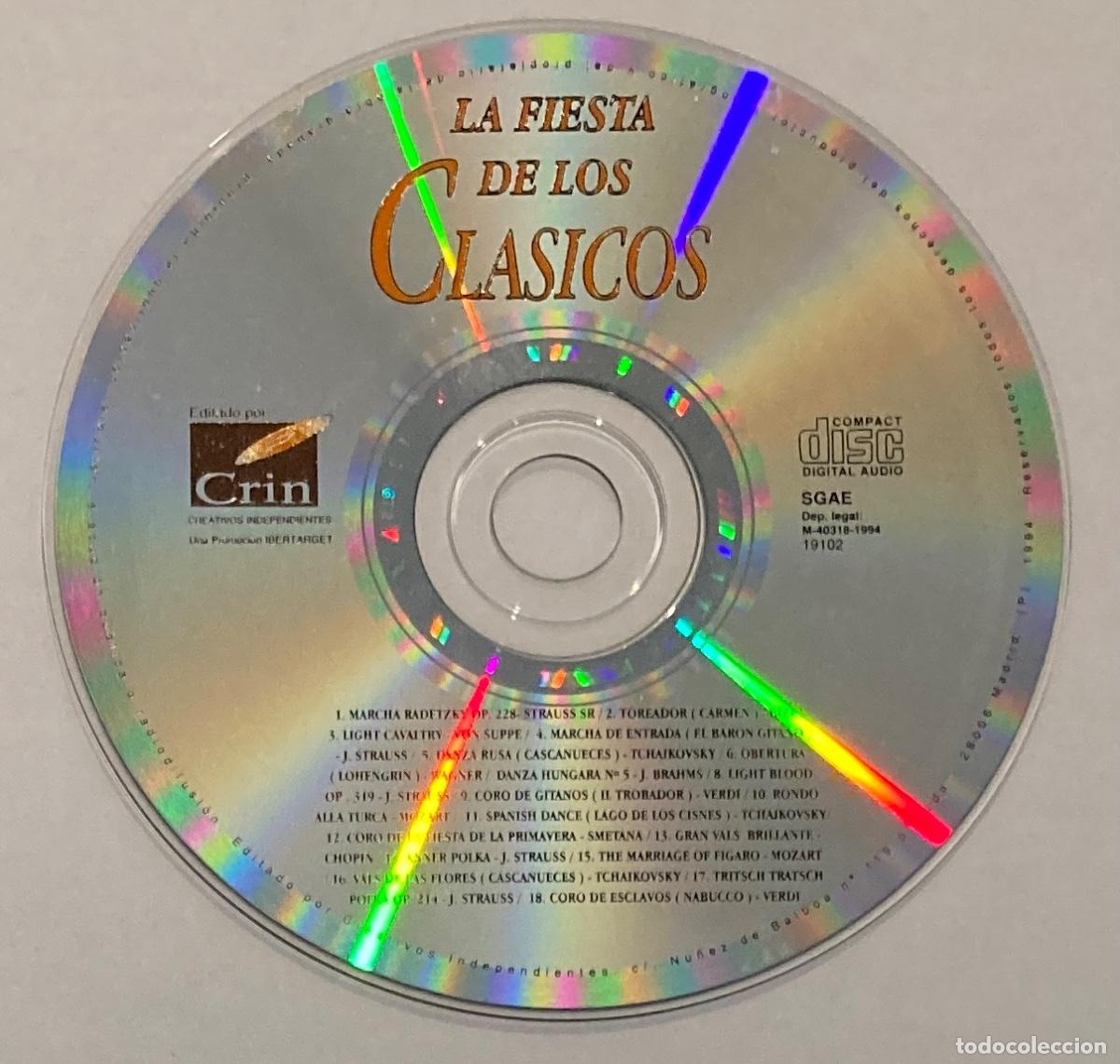 CDs de m&uacute;sica: LA FIESTA DE LOS CL&Aacute;SICOS - Foto 1