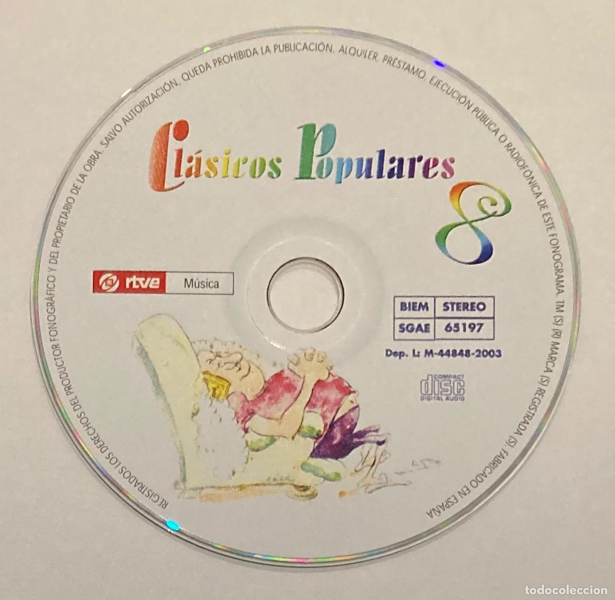 CDs de m&uacute;sica: CLASICOS POPULARES 8 - Foto 1