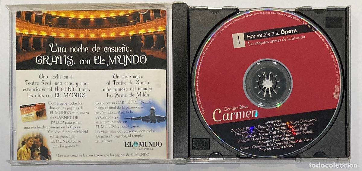 CDs de m&uacute;sica: CARMEN . HOMENAJE A LA OPERA (0313CD) - Foto 3