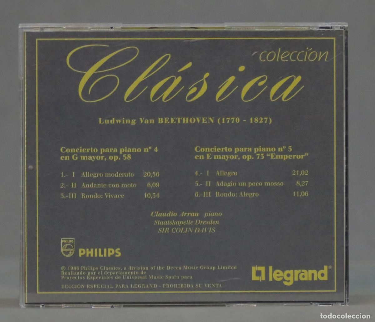 CDs de m&uacute;sica: CD.OP. 58. OP. 73. BEETHOVEN - Foto 2