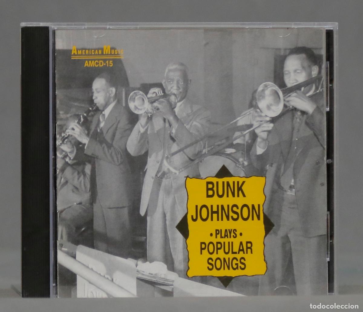 CDs de m&uacute;sica: CD. Bunk Johnson &ndash; Plays Popular Songs - Foto 1
