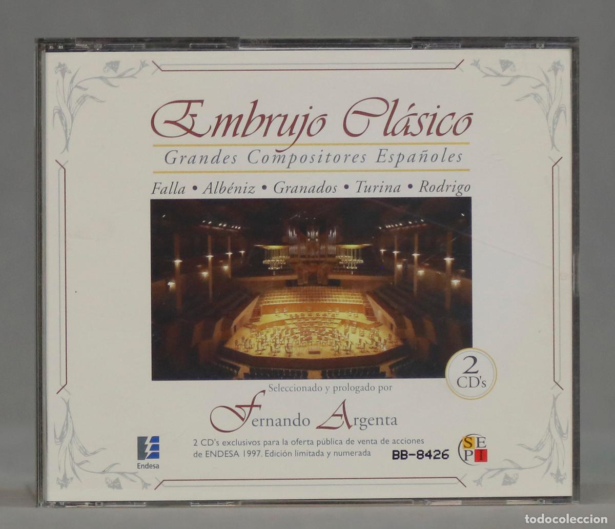 CDs de m&uacute;sica: 2 CD. EMBRUJO CLASICO - Foto 1