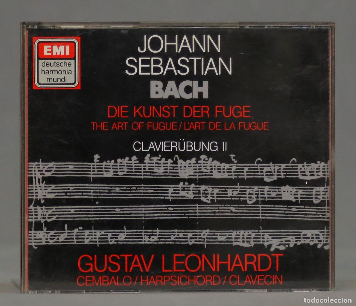 CDs de m&uacute;sica: 2 CD. Clavier&uuml;bung II. Bach, Gustav Leonhardt - Foto 1