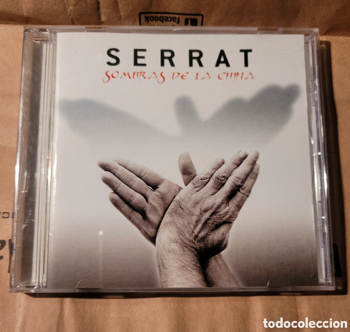 CDs de m&uacute;sica: Serrat Sombras de la china cd - Foto 1