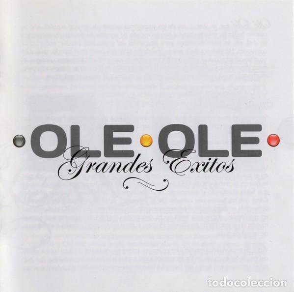 CDs de m&uacute;sica: Ole Ole &ndash; Grandes &Eacute;xitos - Foto 1