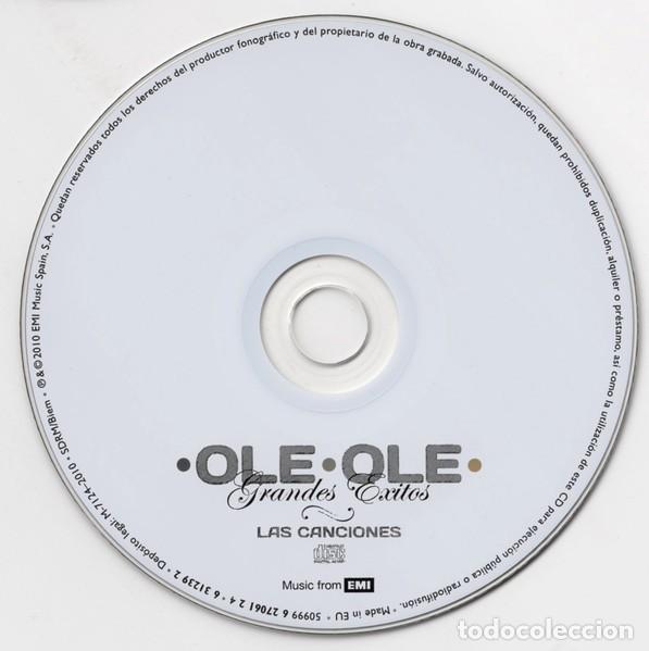 CDs de m&uacute;sica: Ole Ole &ndash; Grandes &Eacute;xitos - Foto 3