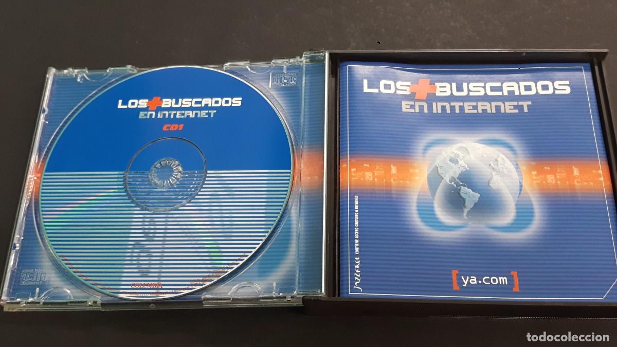CDs de m&uacute;sica: 2CD + 1CDROM - LOS + BUSCADOS EN INTERNET - 2001 - YA.COM - Foto 2