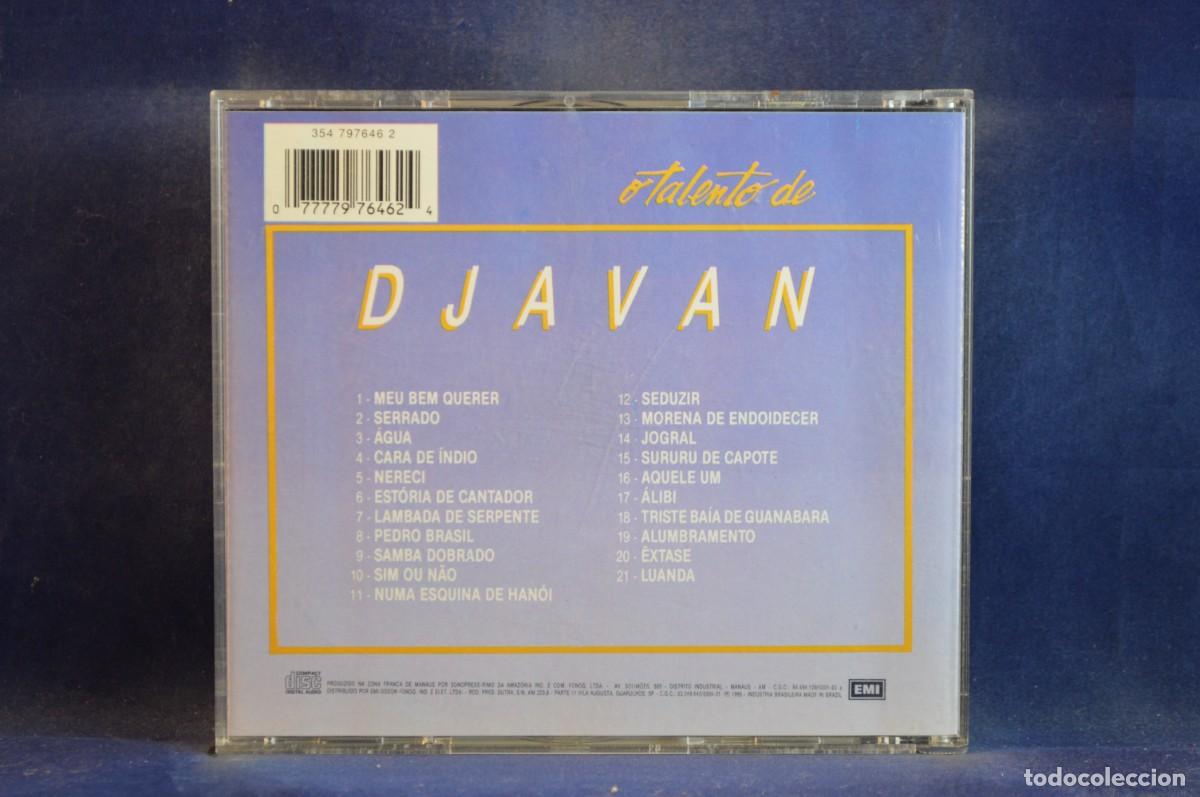 CDs de m&uacute;sica: DJAVAN - O TALENTO DE DJAVAN - CD - Foto 2