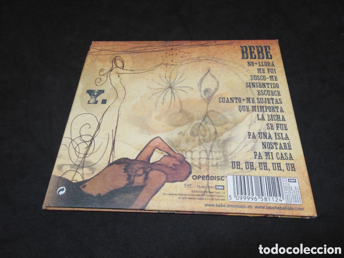 CDs de m&uacute;sica: BEBE - Y. - 2009 - CD - DIGIPACK CON LIBRETO - DISCO VERIFICADO - Y - Foto 2