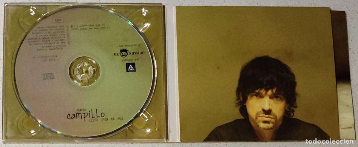 CDs de m&uacute;sica: NACHO CAMPILLO - COMO PICA EL SOL (CD) 2004 - 11 TEMAS - DIGIPACK - Foto 3