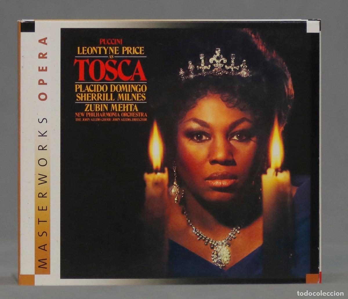 CDs de m&uacute;sica: 2 CD. Tosca. PUCCINI. MEHTA - Foto 1