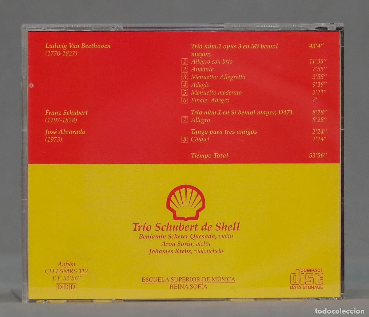 CDs de m&uacute;sica: CD. TRIO SCHUBERT DE SHELL - Foto 2