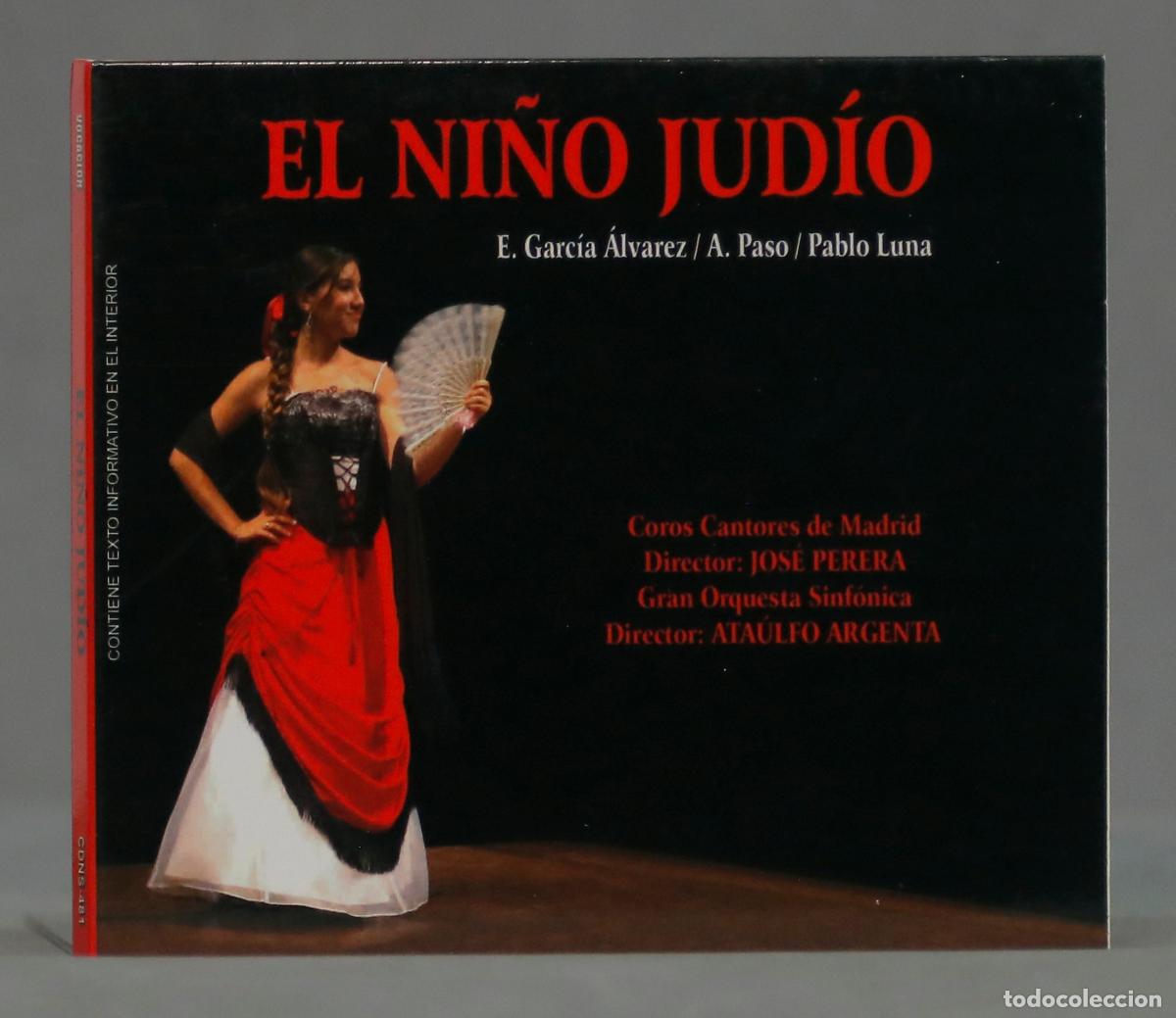 CDs de m&uacute;sica: CD. EL NI&Ntilde;O JUDIO. ARGENTA - Foto 1