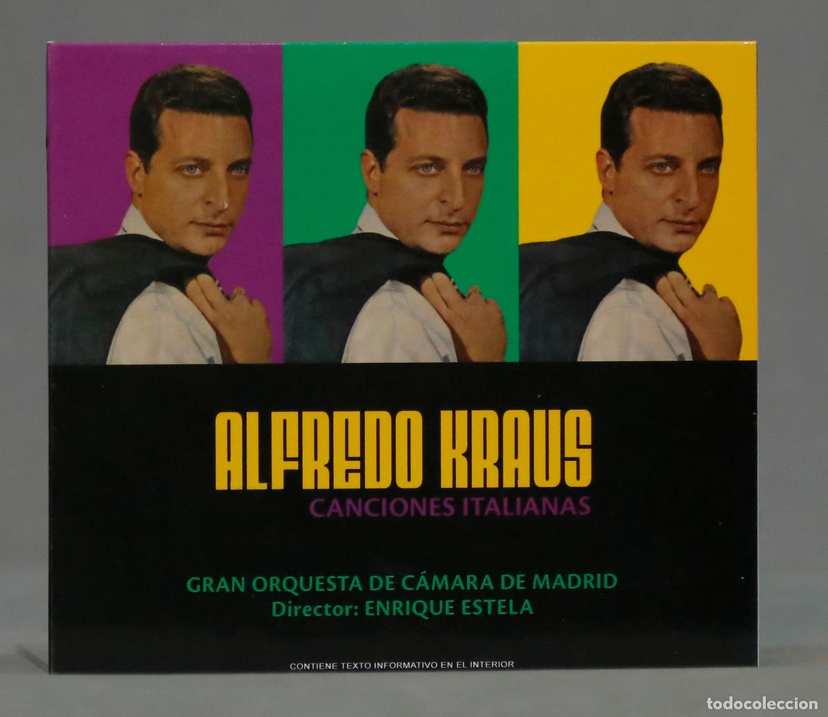 CDs de Musique: CD. CANCIONES ITALIANAS. KRAUS. ESTELE
