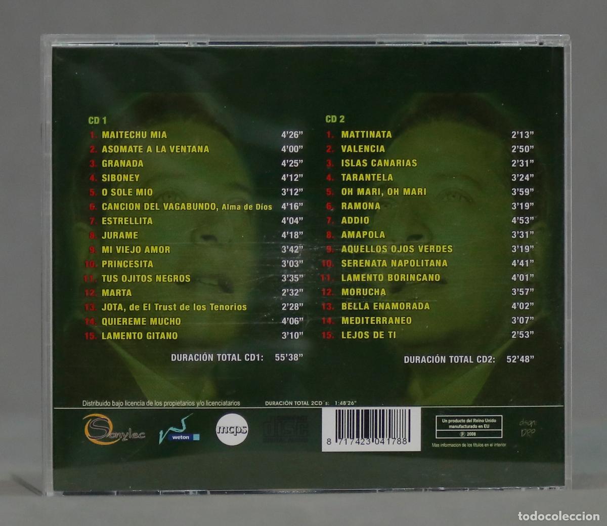 CDs de m&uacute;sica: 2 CD. GRANDES EXITOS DE ALFREDO KRAUS - Foto 2