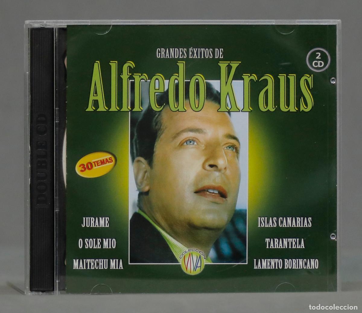 CDs de m&uacute;sica: 2 CD. GRANDES EXITOS DE ALFREDO KRAUS - Foto 1