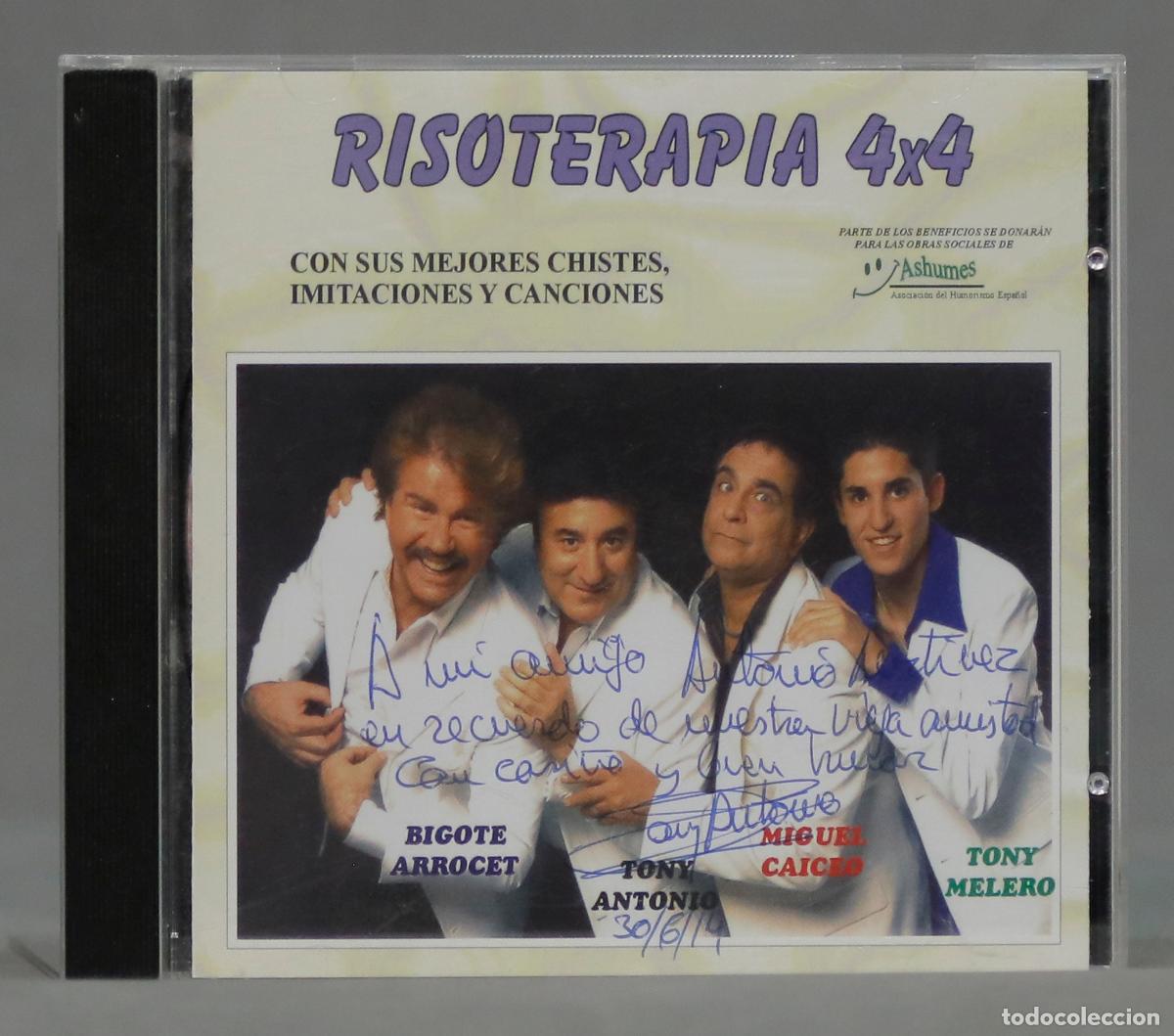 Musik-CDs: CD. RISOTERAPIA 4X4. DEDICADO POR TONY ANTONIO
