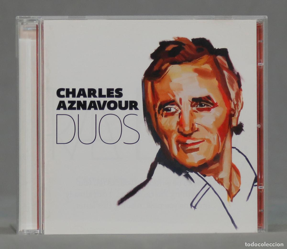 CDs de m&uacute;sica: 2 CD. Charles Aznavour &ndash; Duos - Foto 1