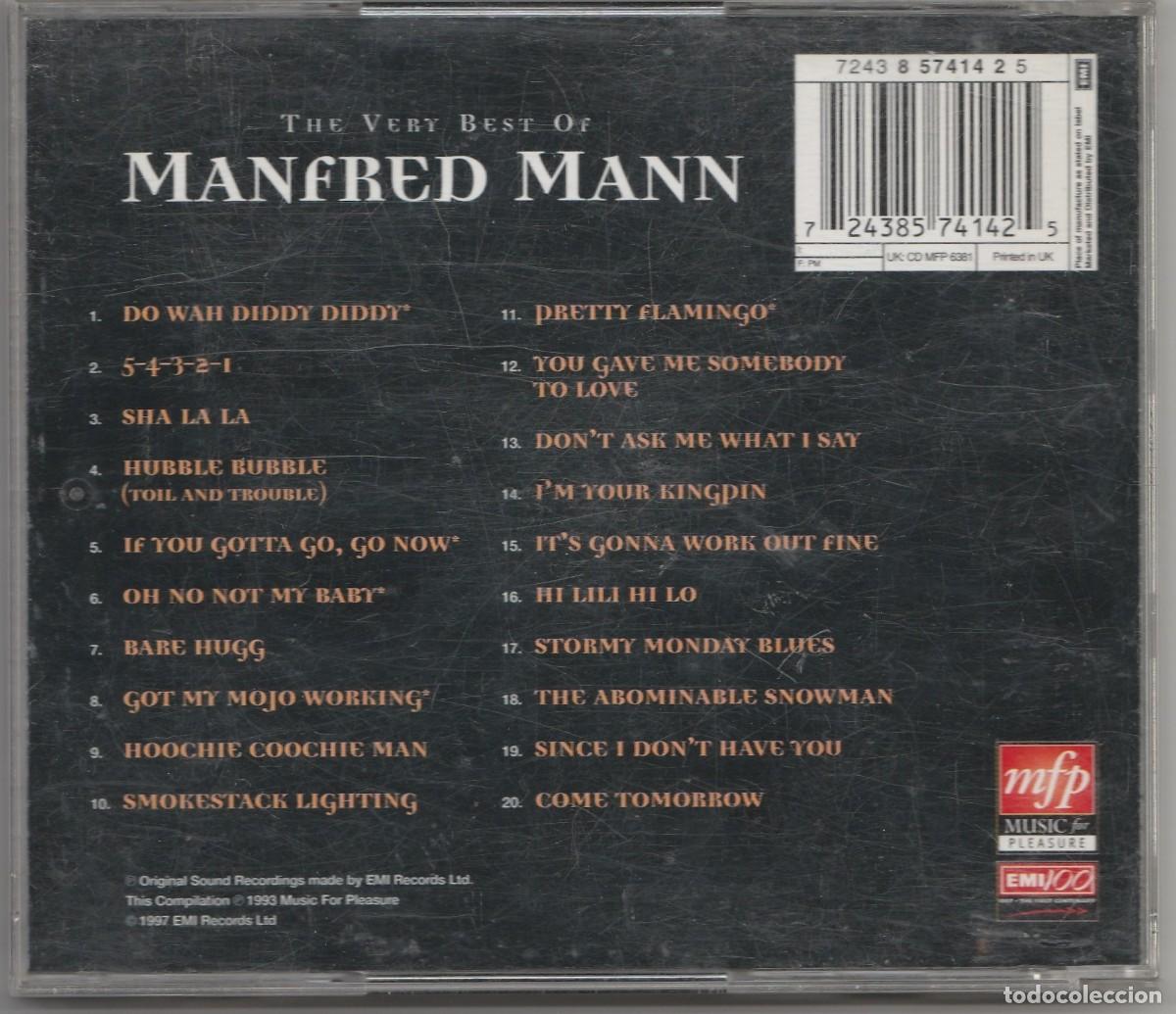 CDs de m&uacute;sica: CD - MANFRED MANN - THE VERY BEST OF - Foto 2