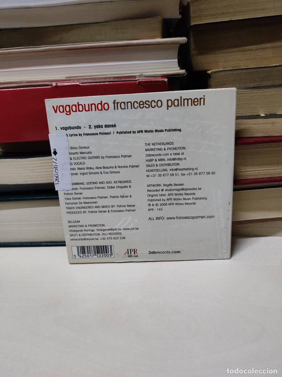 CDs de m&uacute;sica: Francesco Palmeri &ndash; Vagabundo - Foto 2