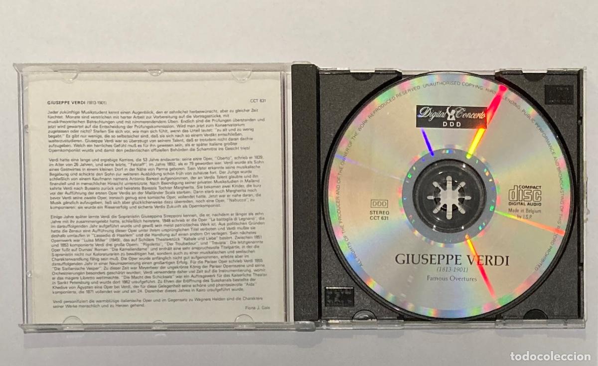 CDs de m&uacute;sica: VERDI. FAMOUS OVERTURES (0323CD) - Foto 3