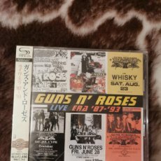 CDs de Música: GUNS N' ROSES LIVE 87-93 JAPAN EDITION 2SHM-CD